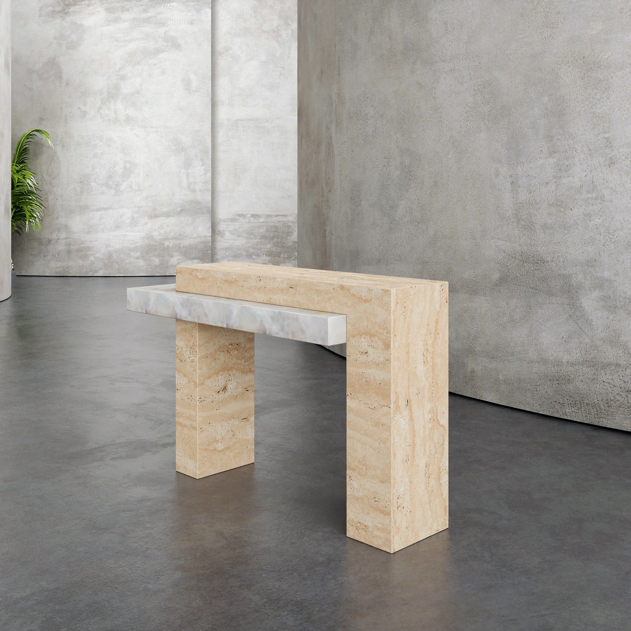 Bessio Bespoke Marble Console Table