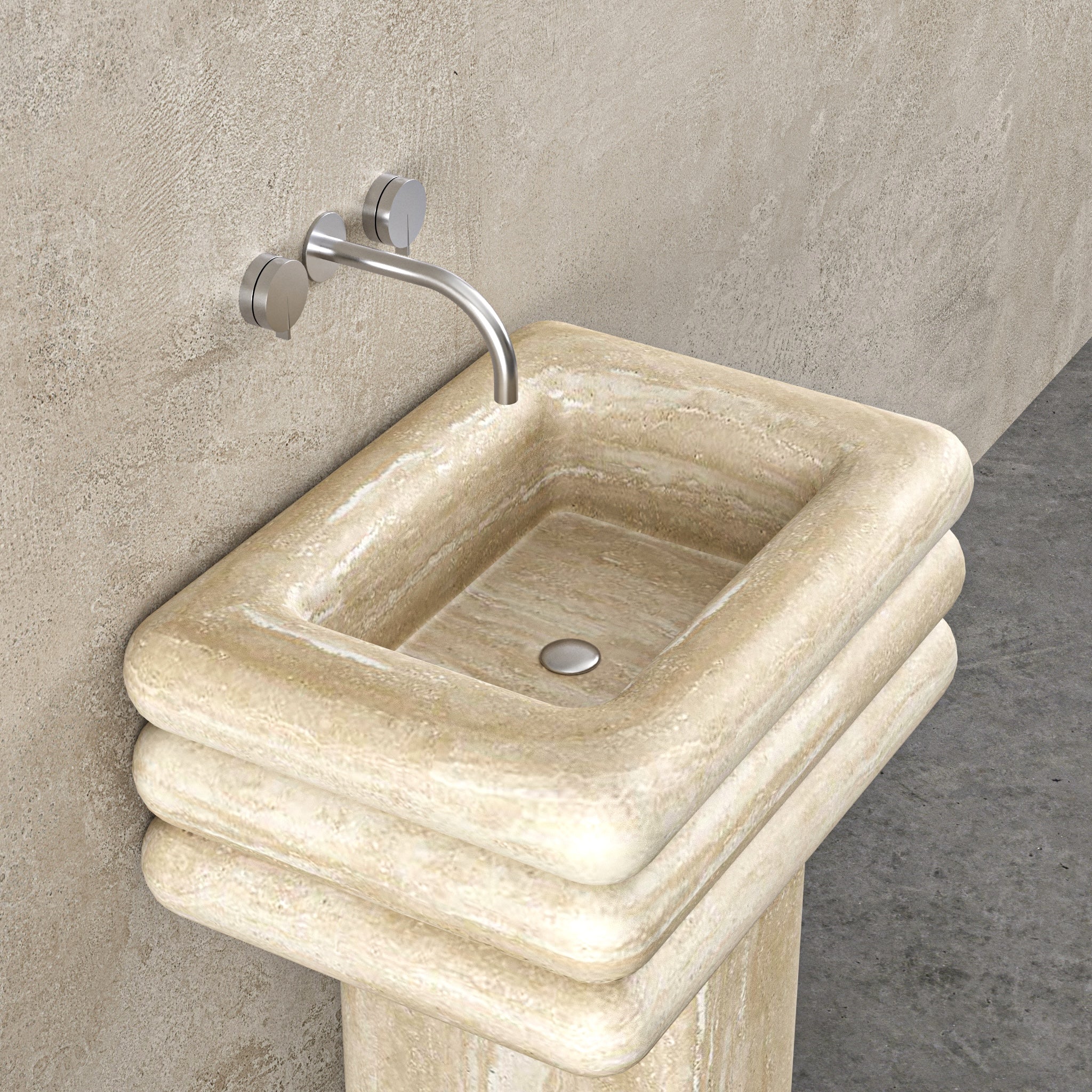 Tessera Marble Sink
