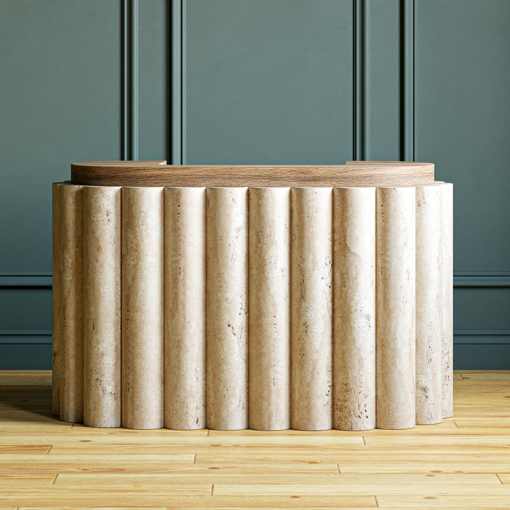 travertine marble bar