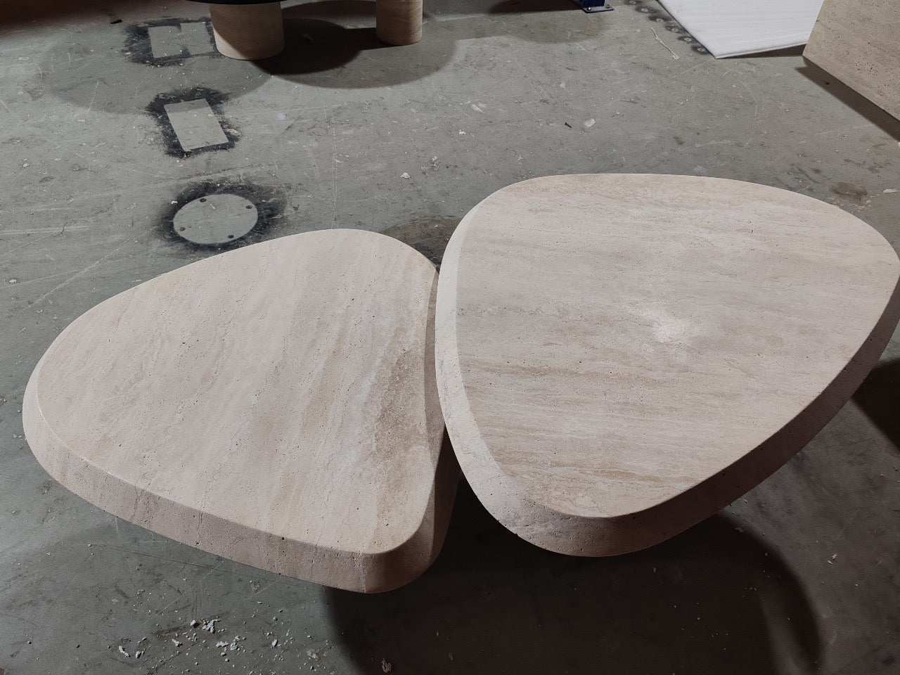 Tuni Travertine Coffee Table