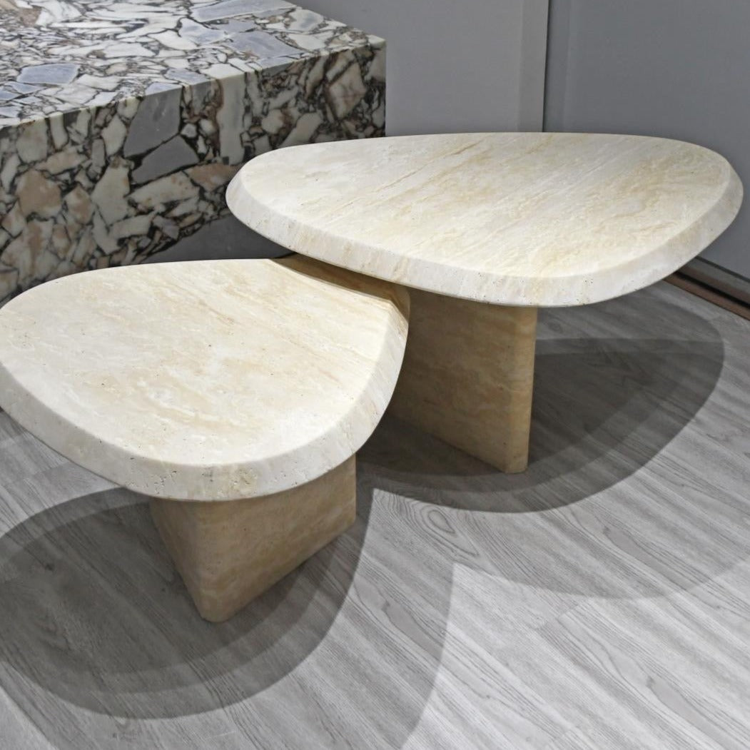 Tuni Travertine Coffee Table