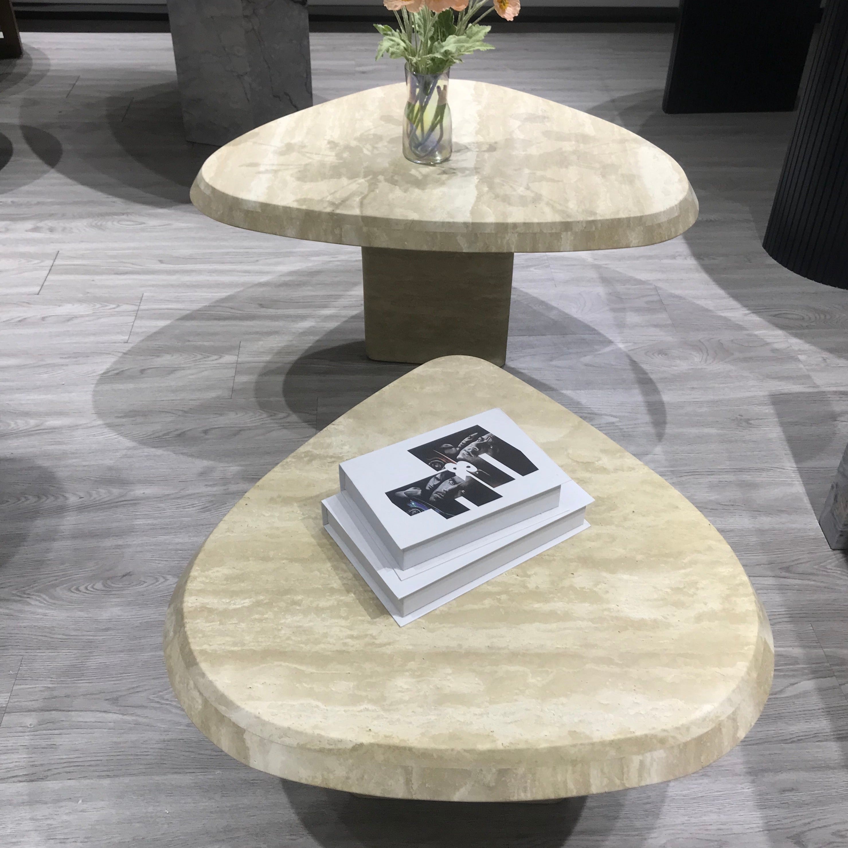 Tuni Travertine Coffee Table