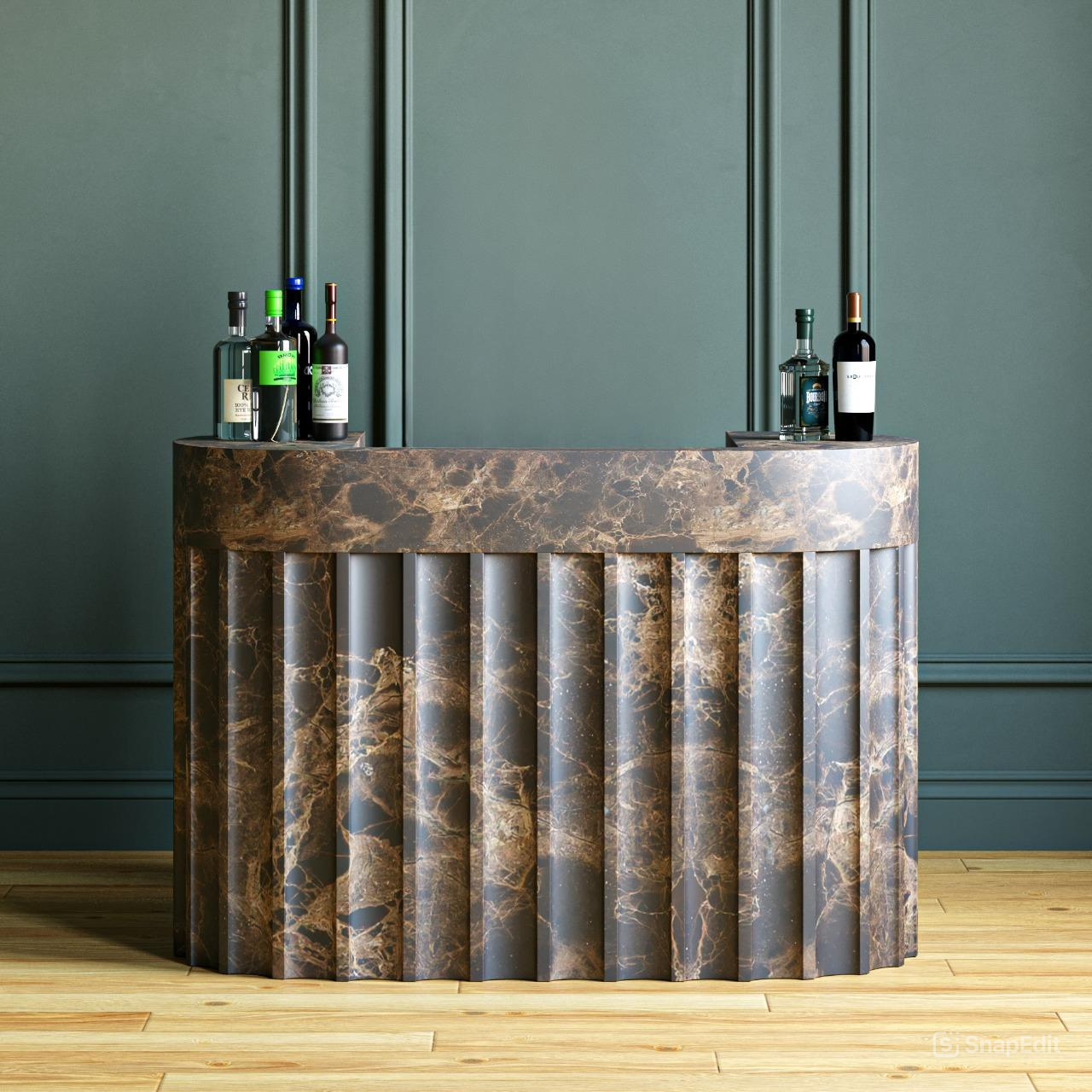 Capella Marble Bar / Hostess Stand