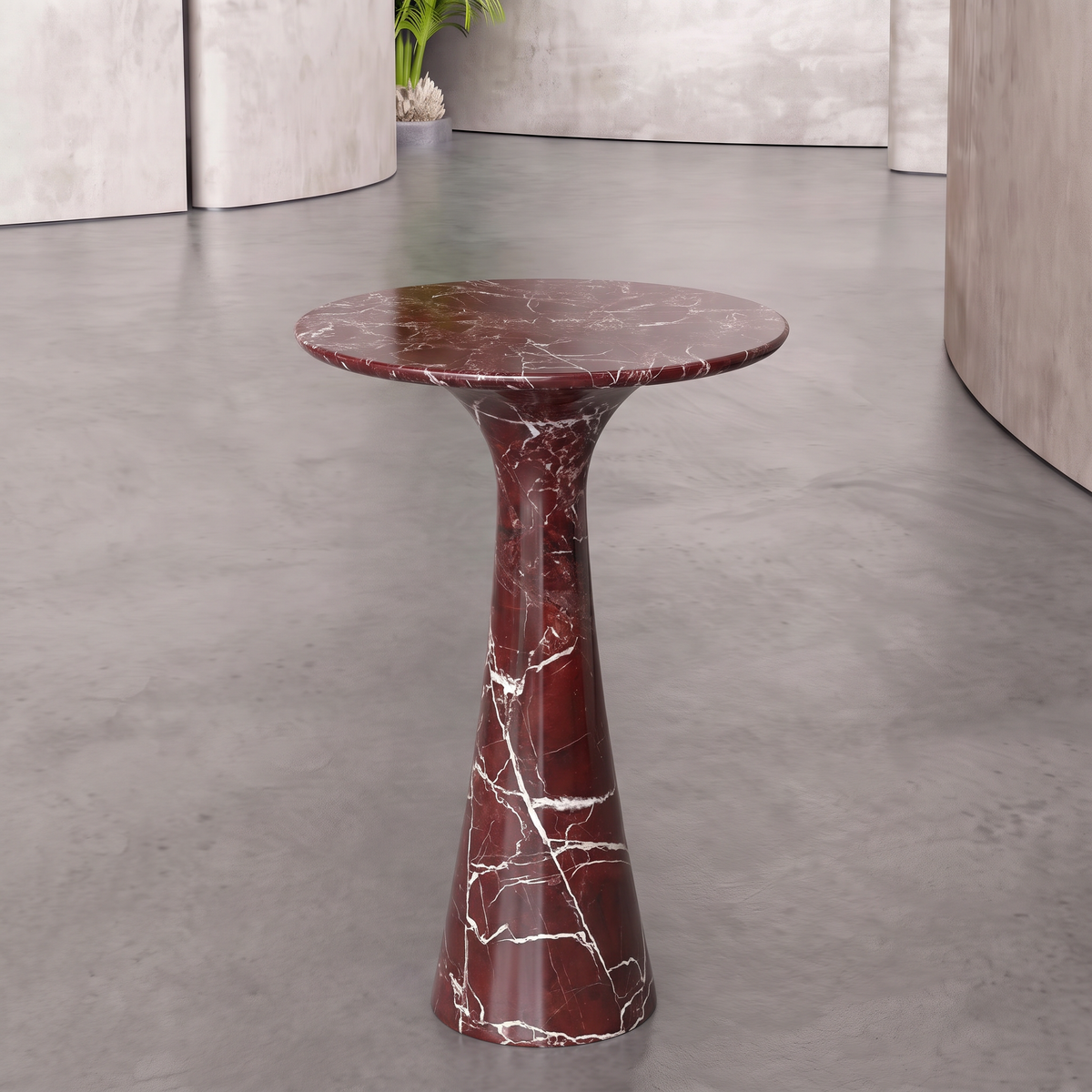 Vespera Pedestal Side Table