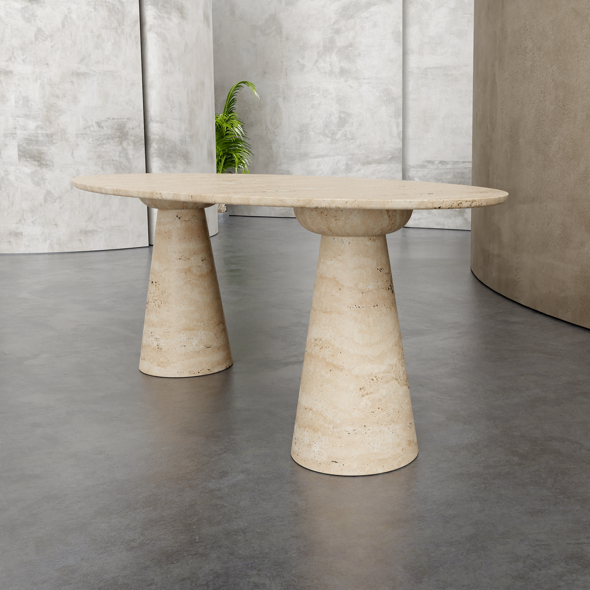 Thuna Oval Dining Table - Aprilsform