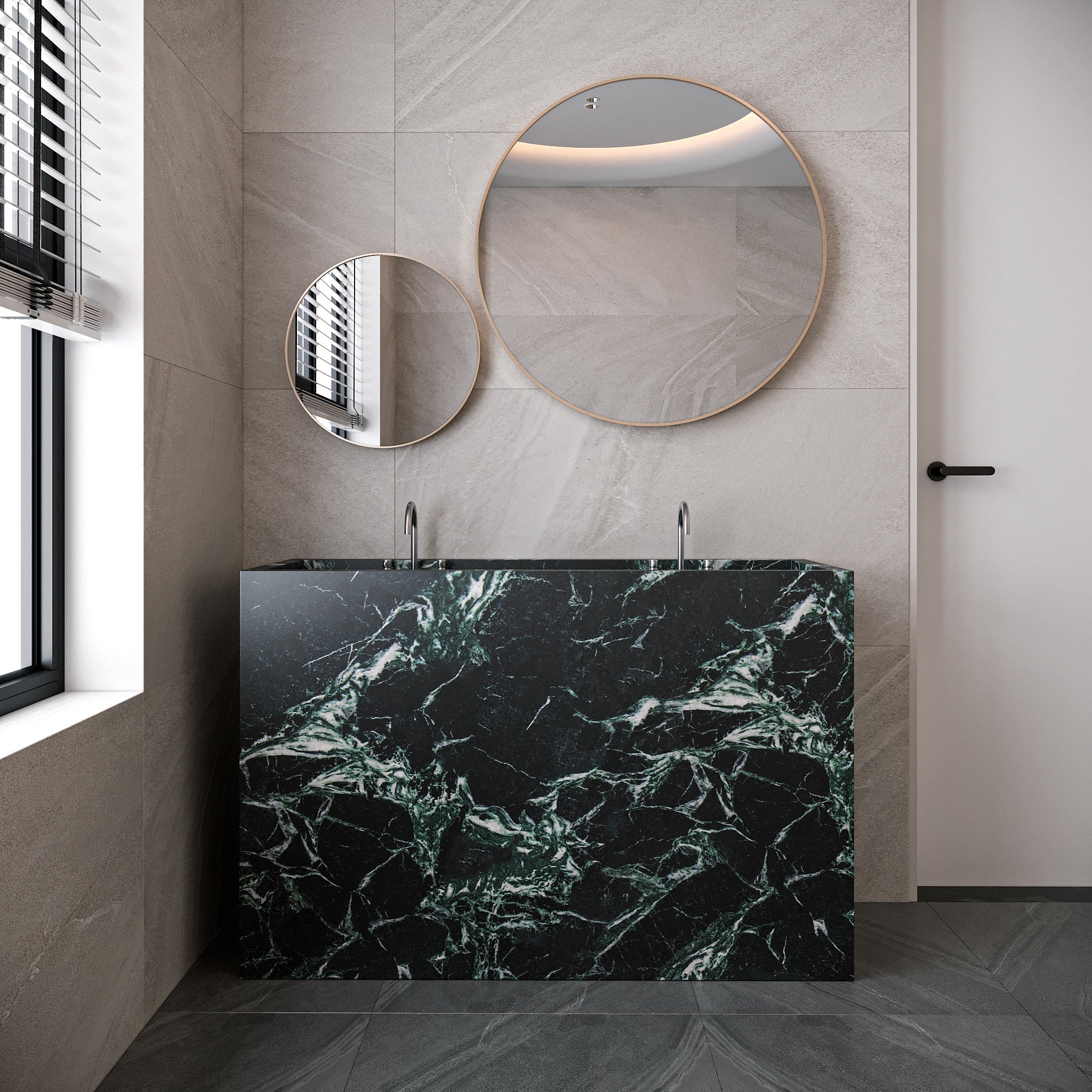 Traves Marble Free Standing Sink