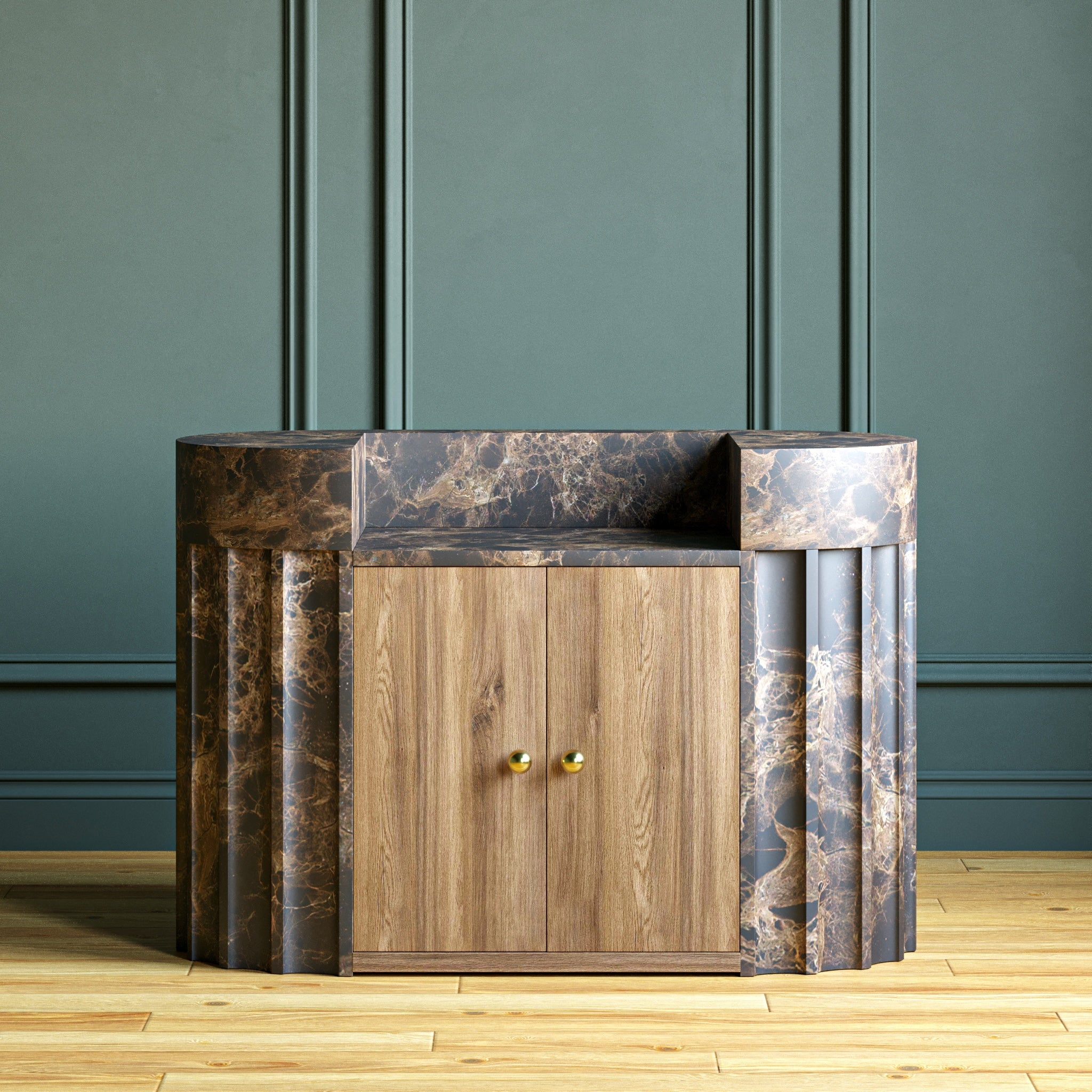 Capella Marble Bar / Hostess Stand