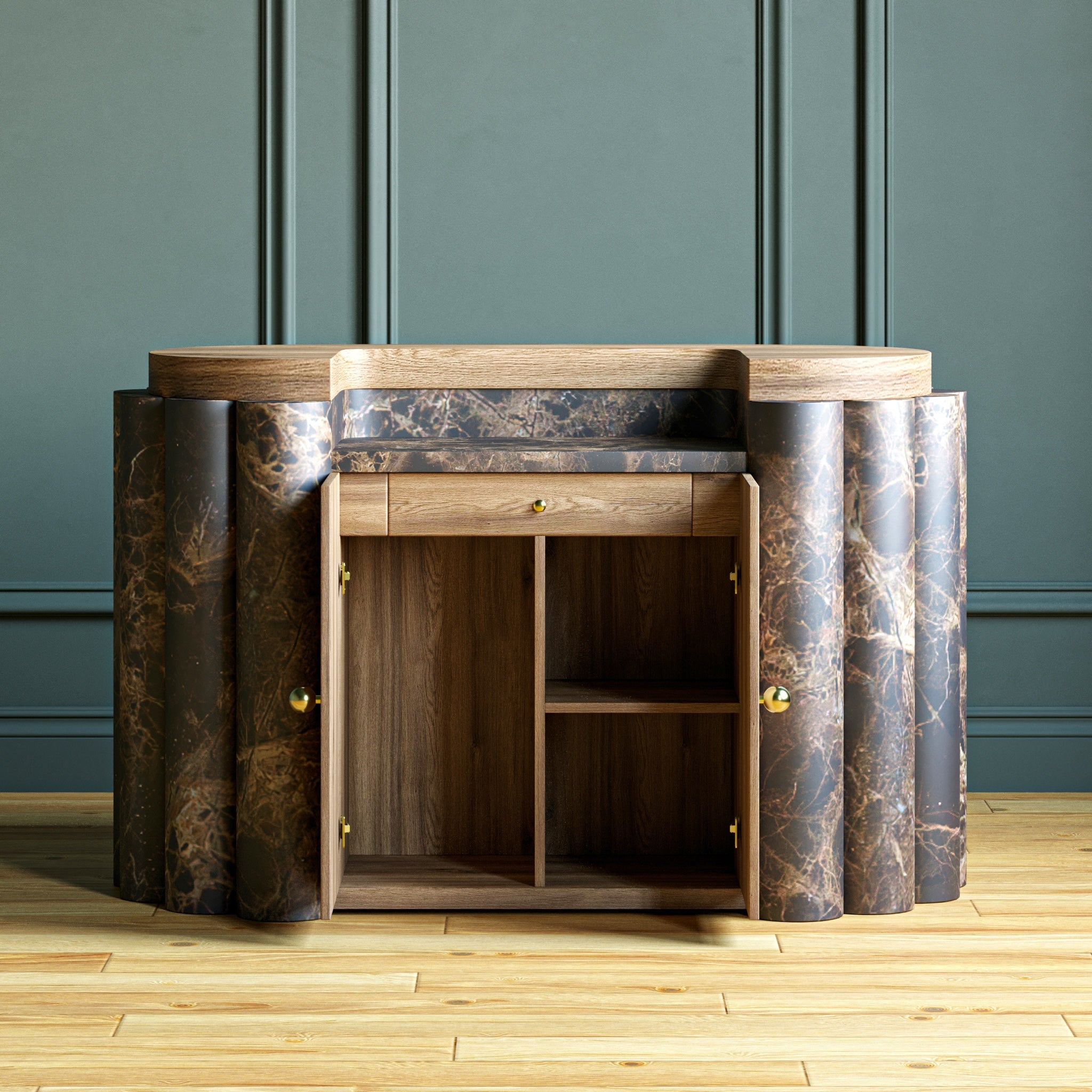 Virello Marble Bar / Hostess Stand