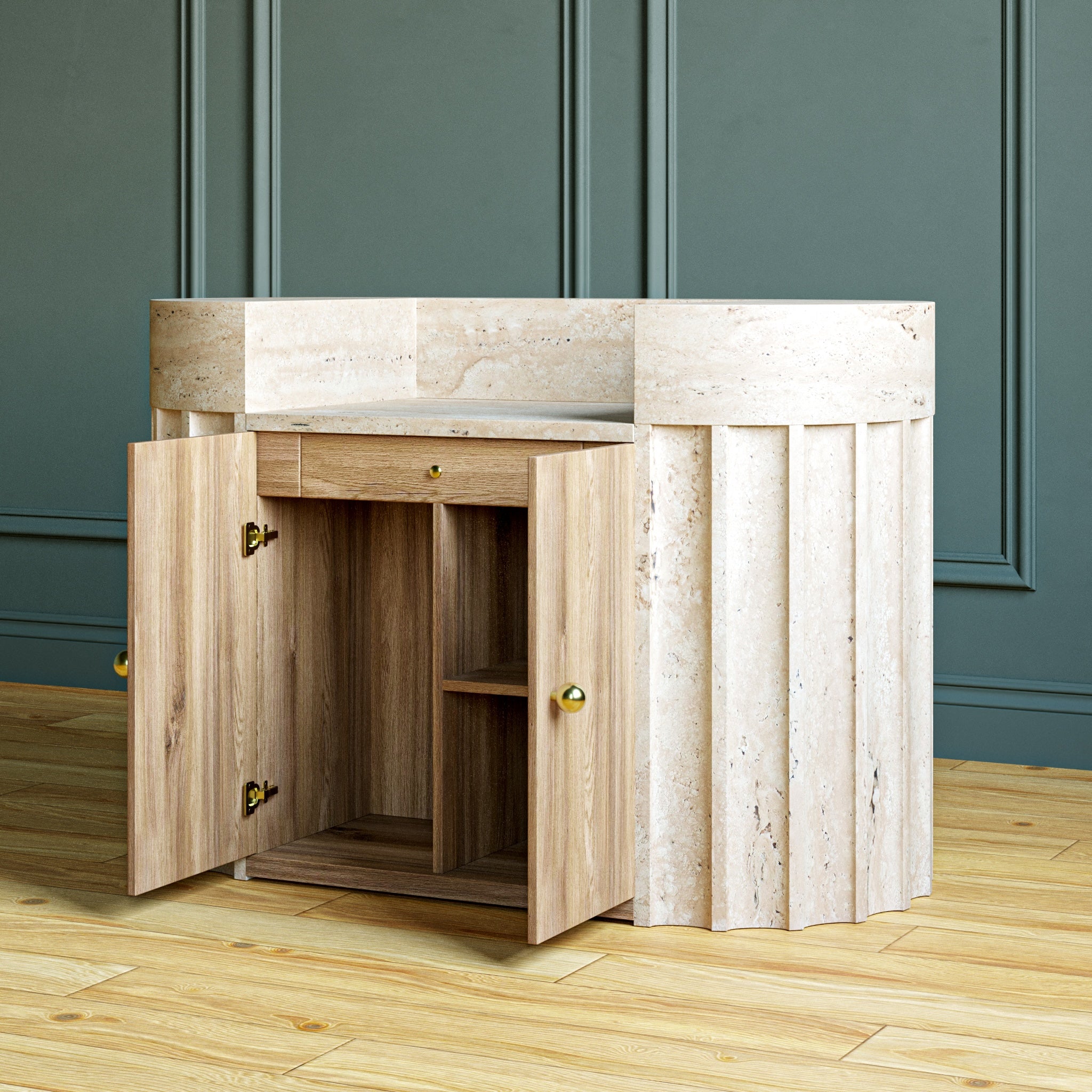 Capella Marble Bar / Hostess Stand