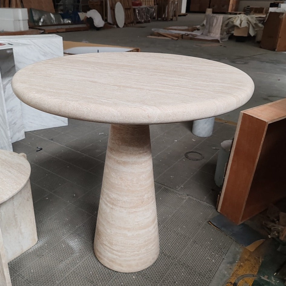 Travertine Dining table