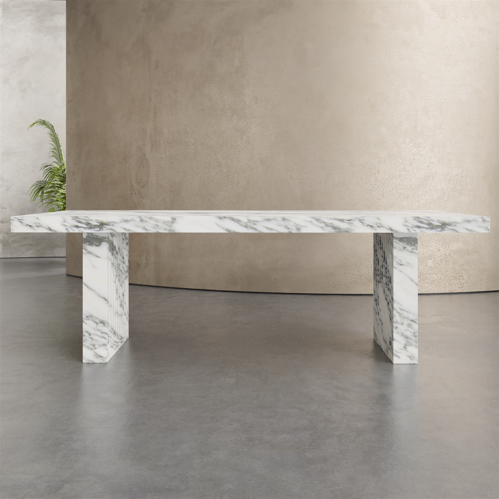 Linge Bespoke Marble Dining Table