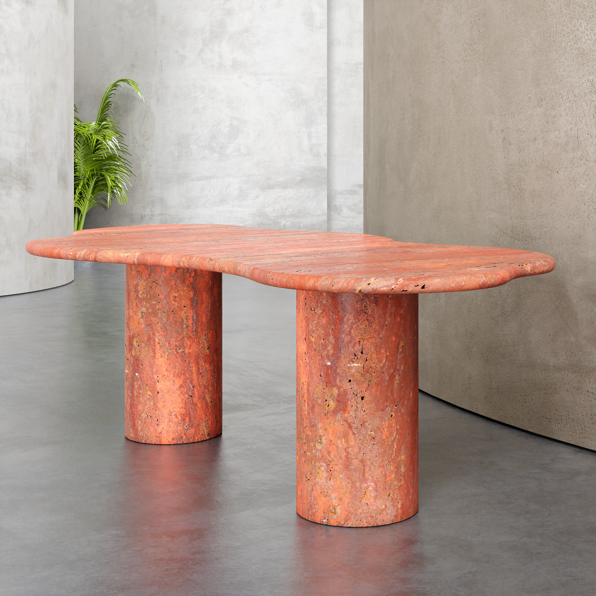 Custom Marble dining table 