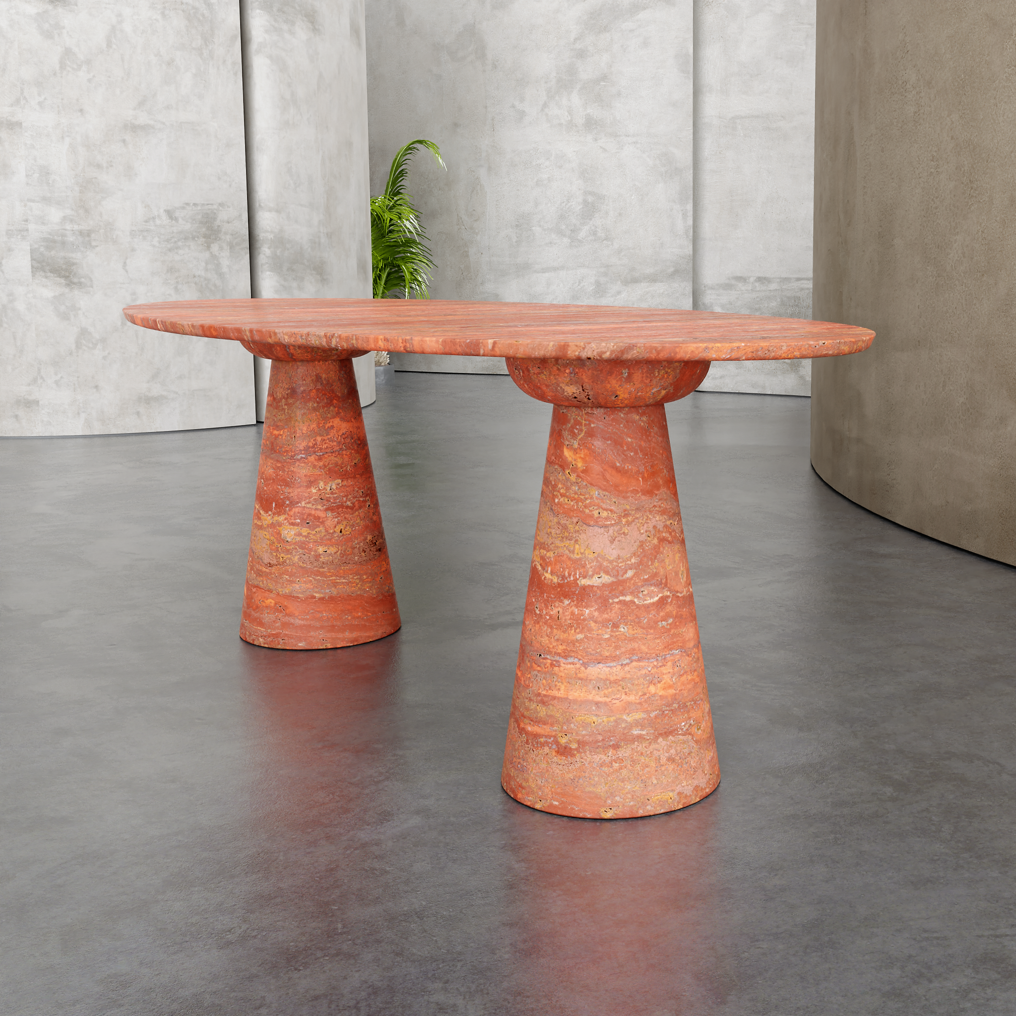 Thuna Oval Dining Table - Aprilsform