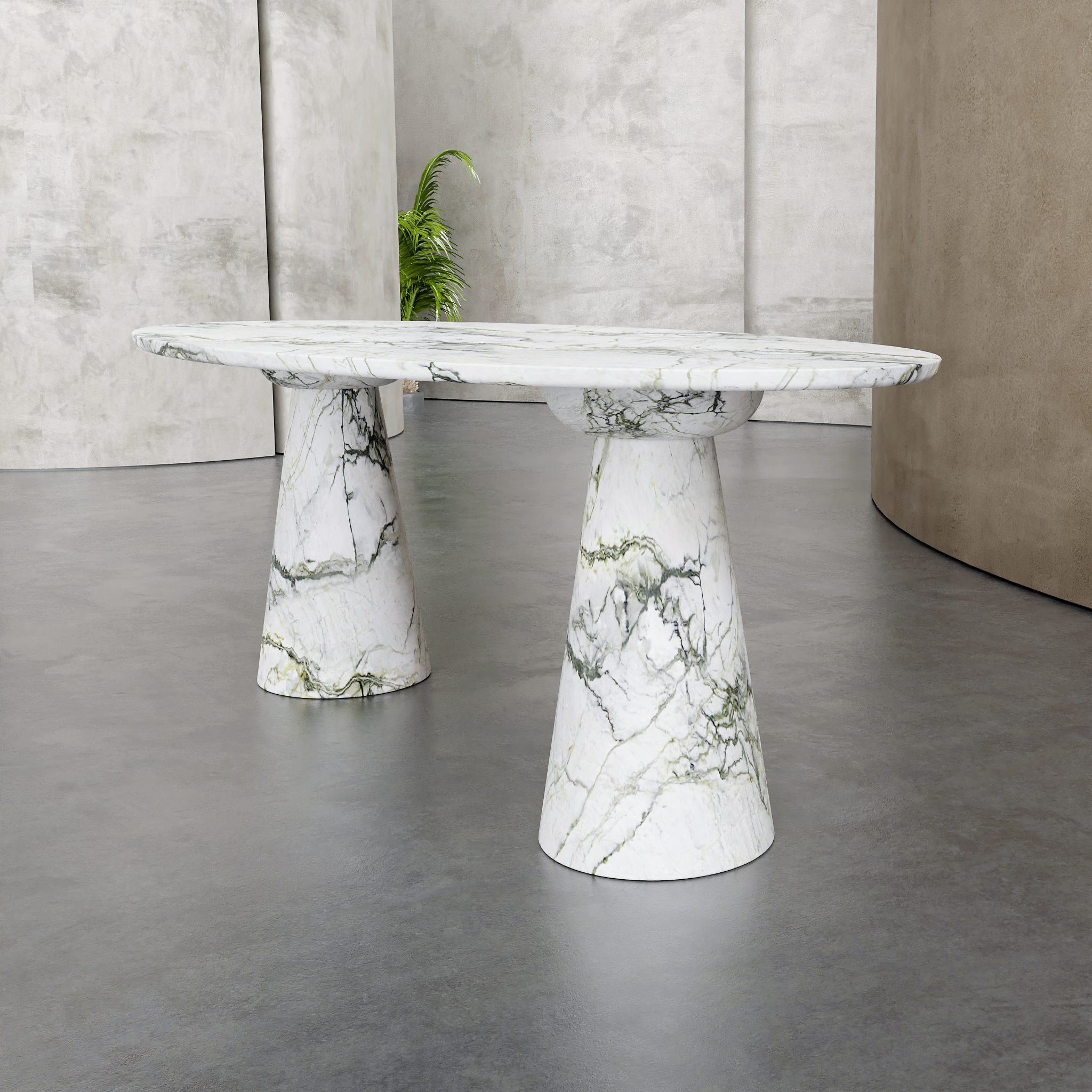 Thuna Oval Dining Table - Aprilsform
