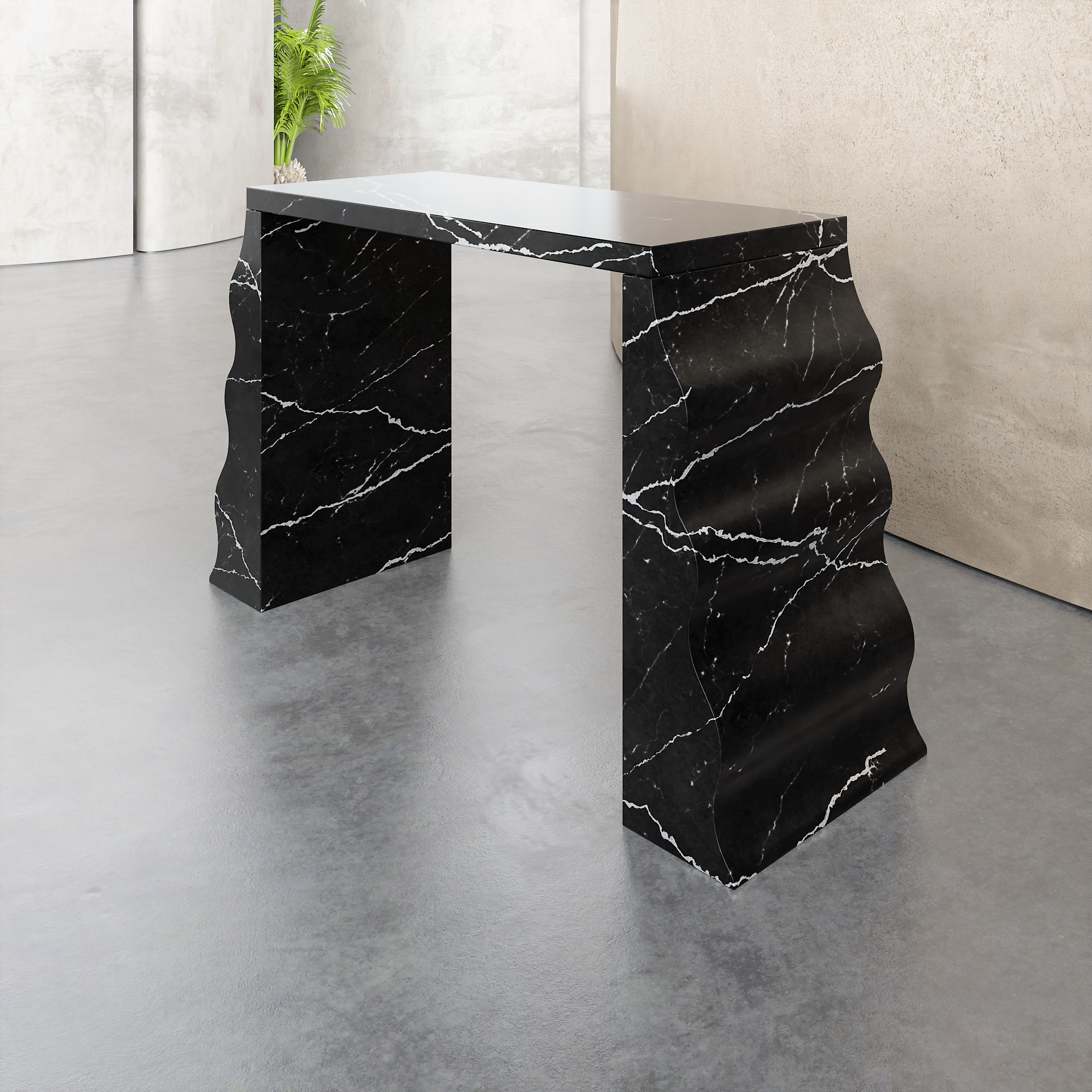 Wave Console Table - Aprilsform