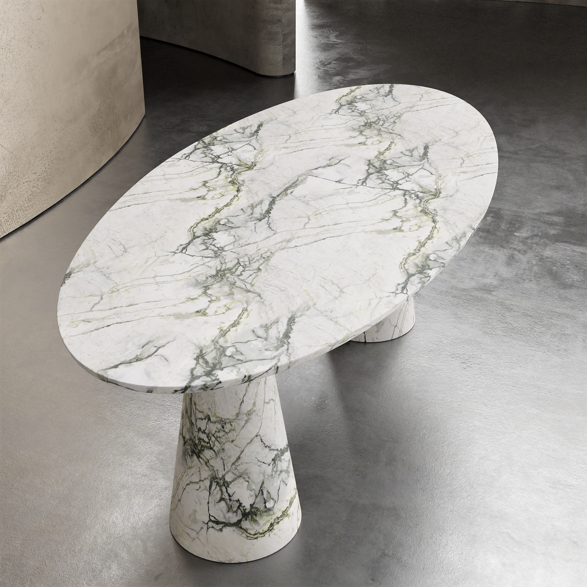 Thuna Oval Dining Table - Aprilsform