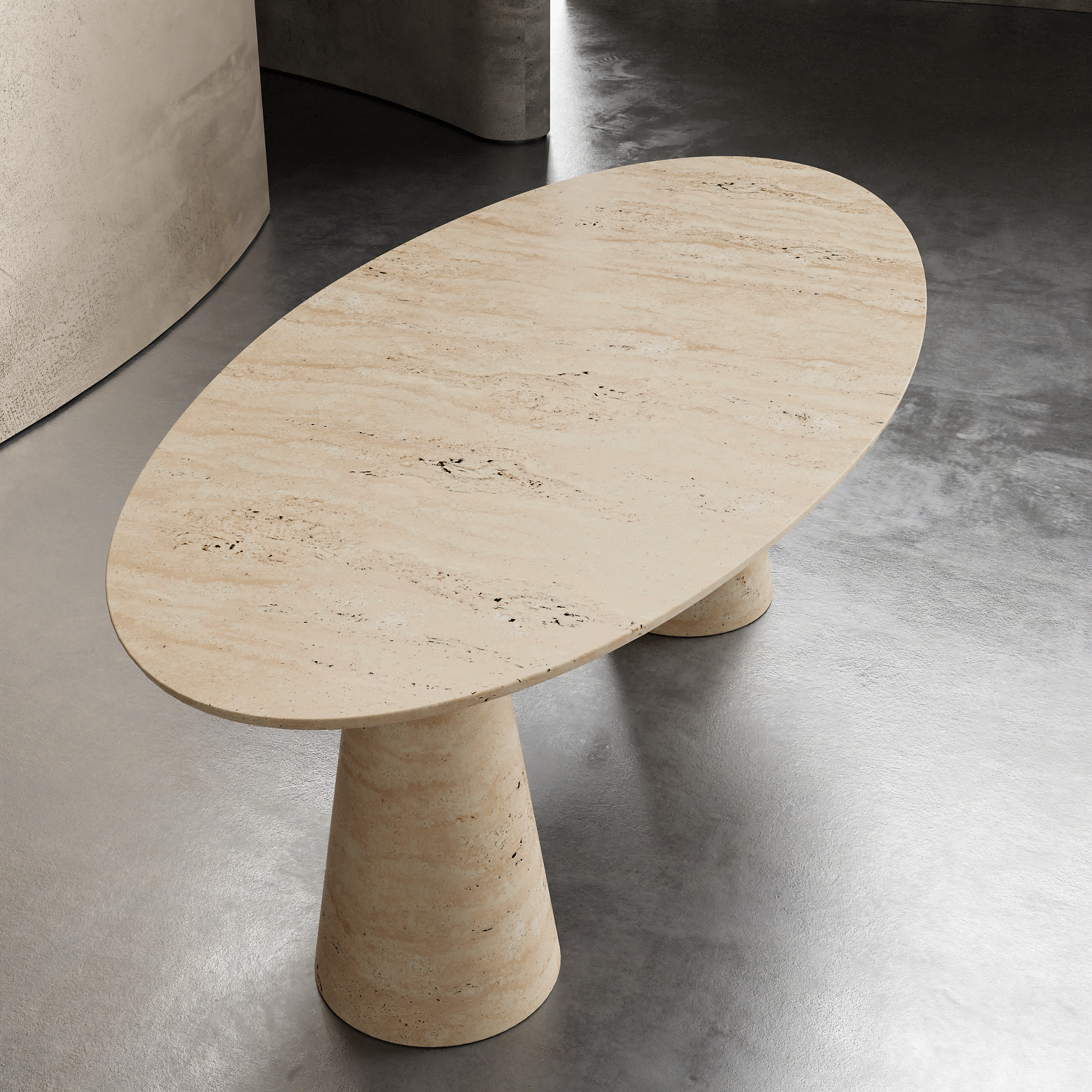 Thuna Oval Dining Table - Aprilsform